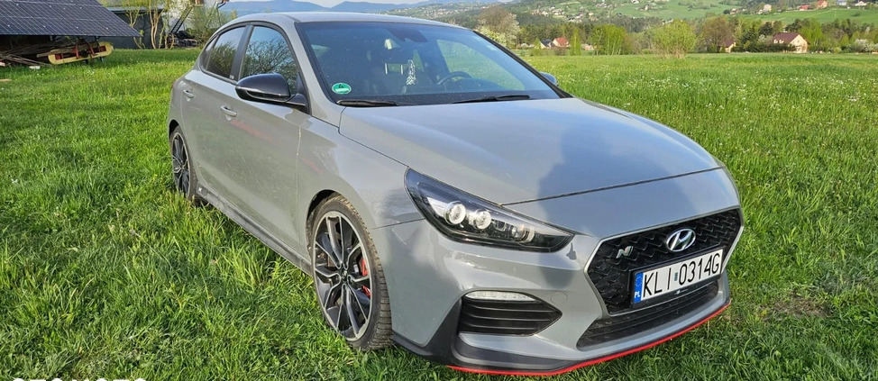 Hyundai i30 N cena 105000 przebieg: 48052, rok produkcji 2020 z Limanowa małe 562